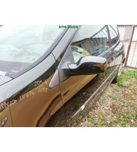 Seitenspiegel links Renault Clio 3 III Farbcode NV676 Noir Nacre Perleffekt