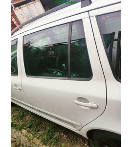 Tür hinten links Skoda Octavia 2 Kombi Farbcode LF9E Candyweiss Bila Blanco