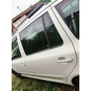 Tür hinten links Skoda Octavia 2 Kombi Farbcode LF9E Candyweiss Bila Blanco