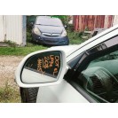 Seitenspiegel links Skoda Octavia 2 Farbcode LF9E Candyweiss Bila Blanco