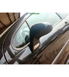 Außenspiegel Seitenspiegel links Peugeot 207 Farbcode EXL Farbe Schwarz Obsidien
