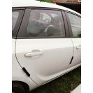 Tür hinten rechts Opel Astra J 5 türig Farbcode Z40R Schneeweiß Olympic White
