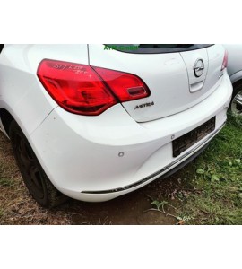 Stoßstange hinten Opel Astra J 5 türig Farbcode Z40R Schneeweiß Olympic White