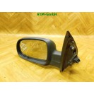 Seitenspiegel links Opel Corsa C Farbcode 4AU Lichtsilber Silber M2 Grau