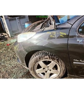 Kotflügel links Peugeot 207 SW Farbcode EXL Schwarz Noir Obsidien Metallic