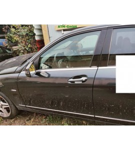 Tür vorne links Mercedes Benz C-Klasse W204 Farbcode 183 Magnetitschwarz Met