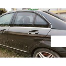Tür hinten links Mercedes Benz C-Klasse W204 Farbcode 183 Magnetitschwarz Met