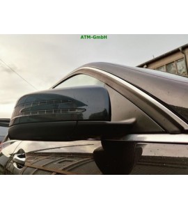 Seitenspiegel rechts Mercedes Benz C-Klasse W204 Farbcode 183 Magnetitschwarz