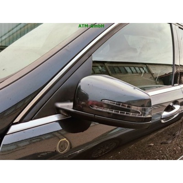 Seitenspiegel links Mercedes Benz C-Klasse W204 Farbcode 183 Magnetitschwarz Met