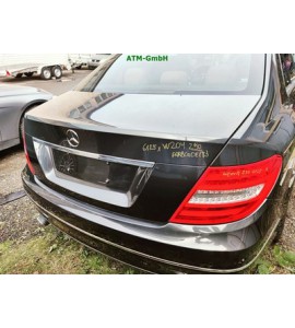 Heckklappe Mercedes Benz C-Klasse W204 Farbcode 183 Magnetitschwarz Met