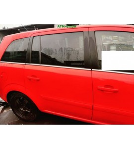 Tür hinten rechts Opel Zafira B Farbcode Z50B GBH Farbe Powerrot Rot Uni