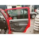 Tür hinten rechts Opel Zafira B Farbcode Z50B GBH Farbe Powerrot Rot Uni