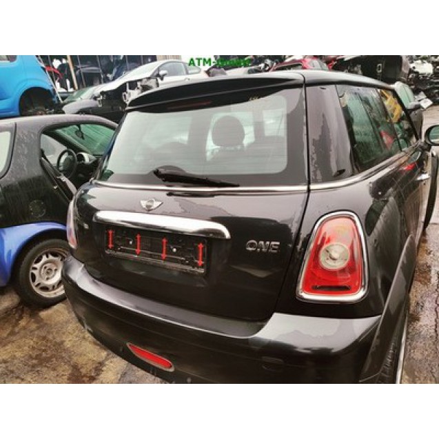Heckklappe Mini Cooper One R56 Farbcode A25/9 Astro Black Metallic