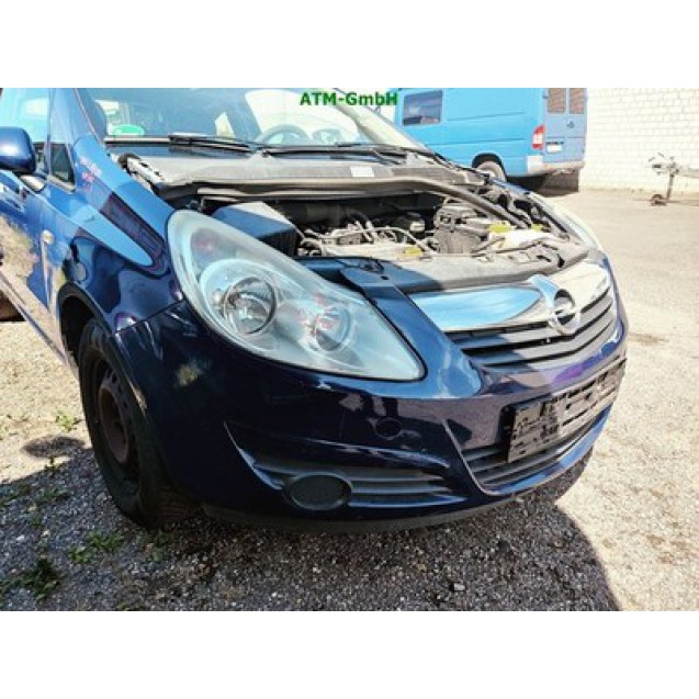 Stoßstange vorne Opel Corsa D Farbcode Z20Z 4DU Royalblau Atlantikblau Blau