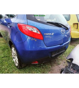 Stoßstange hinten Mazda 2 II 5 türig Farbe Blau