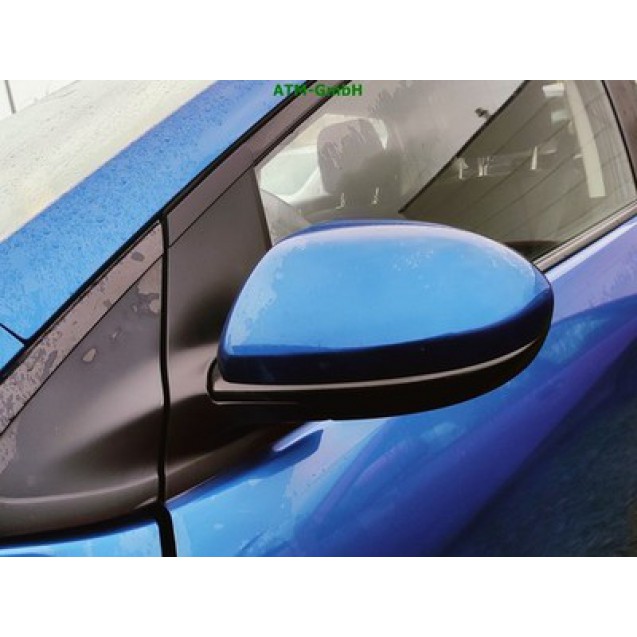 Außenspiegel Seitenspiegel links Mazda 2 II Farbe Blau Fahrerseite elektrisch