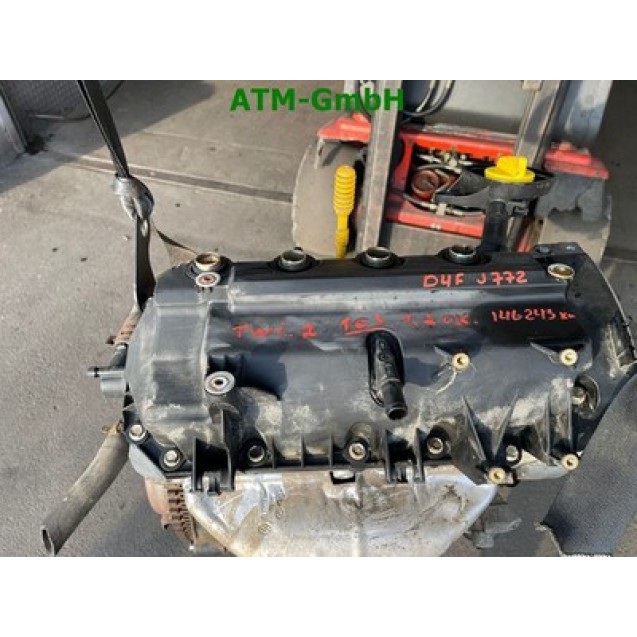 Motor Renault Twingo 2 II 1.2 16V 55 kW Motorcode D4FJ722 Gelaufen 146.243 KM