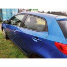 Tür hinten links Mazda 2 II 5 türig Farbe Blau
