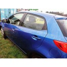 Tür hinten links Mazda 2 II 5 türig Farbe Blau