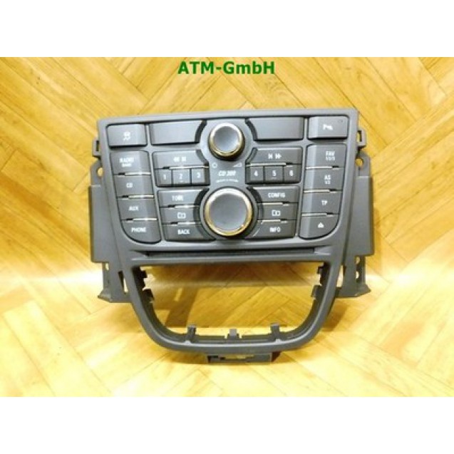 Radiobedienteil Schalterblock Schalter Opel Astra J 13360090 28299886
