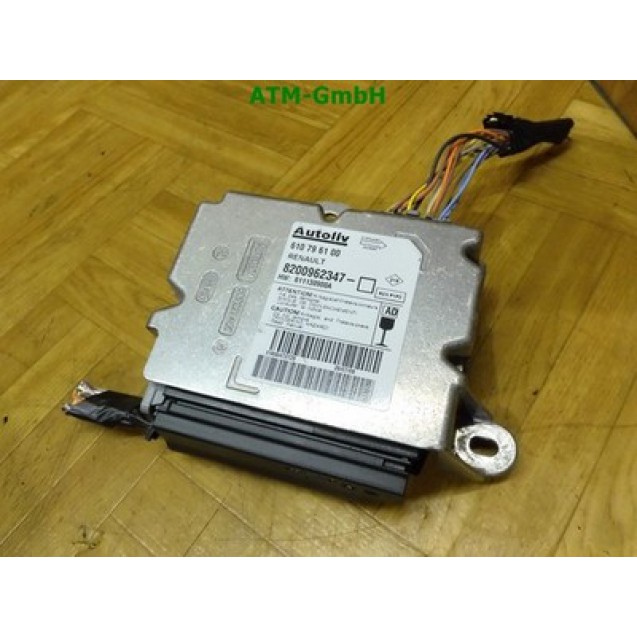 Airbagsteuergerät Steuergerät Renault Clio 3 III Autoliv 8200962347 610796100