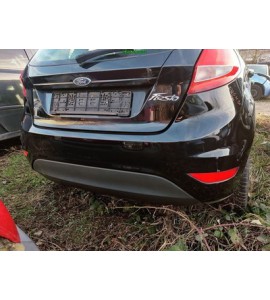 Stoßstange hinten Ford Fiesta 6 VI 5 türig Farbcode D9 Pantherschwarz Metallic