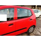 Tür hinten links Hyundai i10 5 türig Farbcode H4 Electric Red Rot