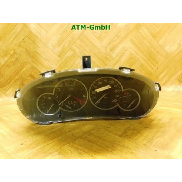 Tacho Kombiinstrument Peugeot 206 CC 9651740780