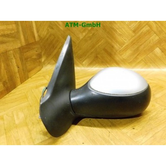 Seitenspiegel links Peugeot 206 CC Farbcode EZR Aluminiumgrau Metallic