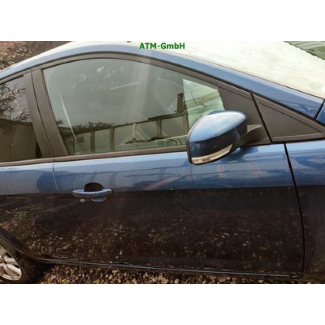 Tür vorne rechts Ford Focus 2 II 5 türig Farbcode 36 Paris Blue Blau Metallic