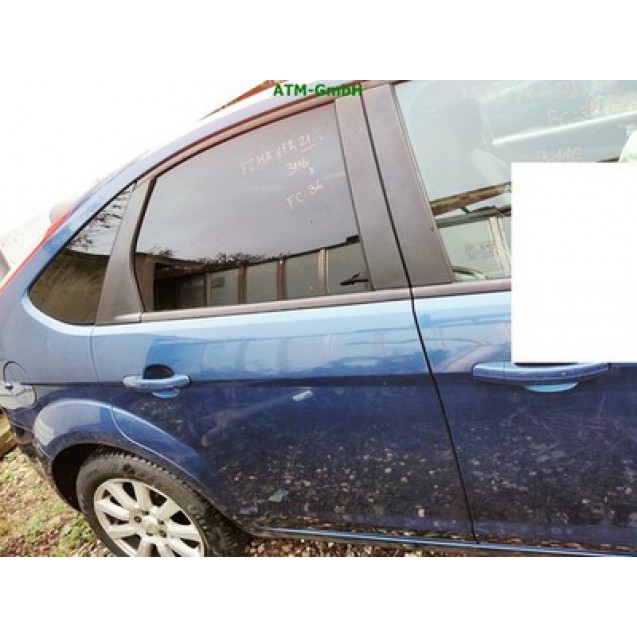 Tür hinten rechts Ford Focus 2 II 5 türig Farbcode 36 Paris Blue Blau Metallic