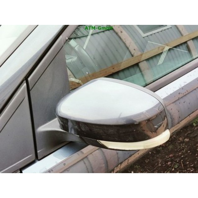 Seitenspiegel links Ford Focus 2 II Farbcode H4 Royalgrau Silber Metallic