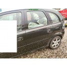 Tür hinten links Opel Meriva Farbcode Z20R Saphirschwarz Schwarz Mi2