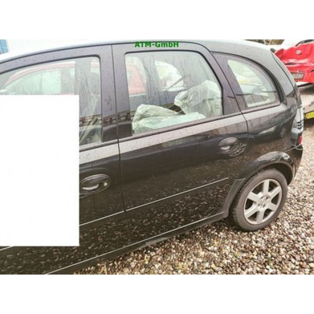 Tür hinten links Opel Meriva Farbcode Z20R Saphirschwarz Schwarz Mi2