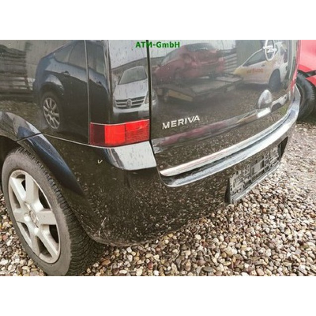 Stoßstange hinten Opel Meriva Farbcode Z20R Saphirschwarz Schwarz Mi2