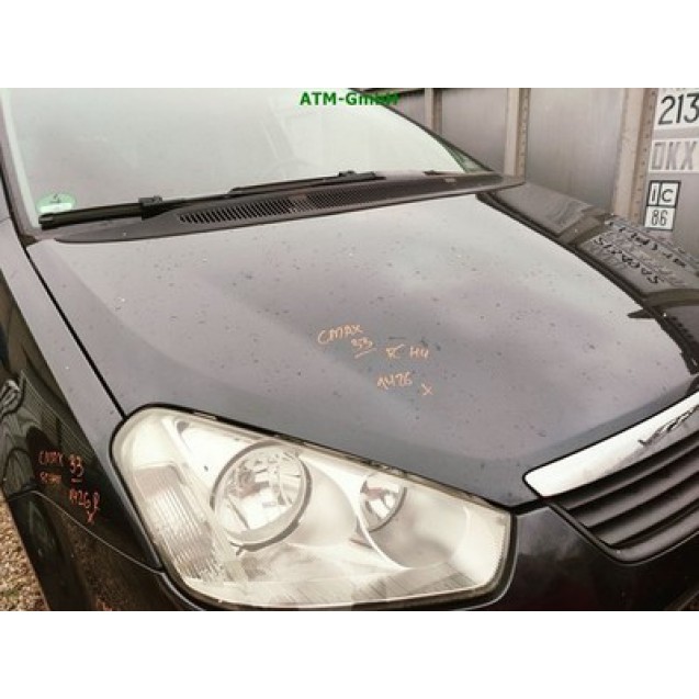 Motorhaube Ford C-Max Farbcode H4 Royalgrau Silber Metallic