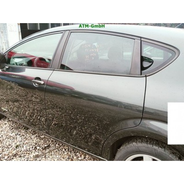 Tür hinten links Seat Leon 2 5 türig Farbcode LW7Z Gris Track Metallic