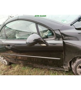 Tür rechts Peugeot 207 CC Farbcode EXL EXLB Farbe Schwarz Obsidien Metallic