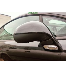 Seitenspiegel rechts Peugeot 207 CC Farbcode EXL Schwarz Obsidien Metallic