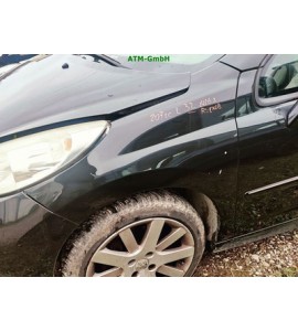 Kotflügel links Peugeot 207 CC Farbcode EXL Schwarz Obsidien Metallic