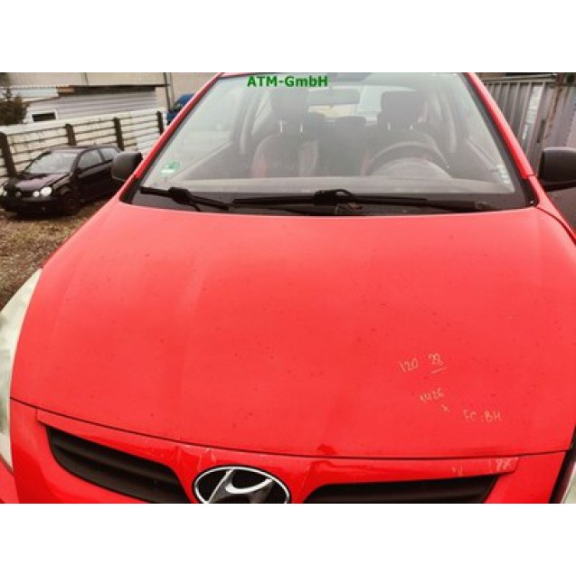 Motorhaube Hyundai i20 Farbcode BH Electric Red Rot