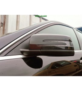 Seitenspiegel links Mercedes Benz C-Klasse W204 Farbcode C197 Obsidianschwarz