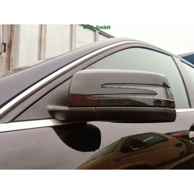Seitenspiegel links Mercedes Benz C-Klasse W204 Farbcode C197 Obsidianschwarz