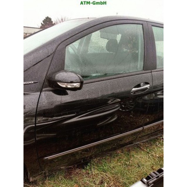 Tür vorne links Mercedes Benz A-Klasse W169 Farbcode 191 Kosmosschwarz Metallic