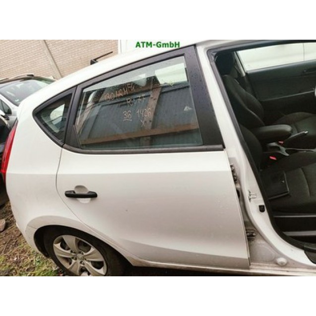 Tür hinten rechts Hyundai i30 CW FD Farbcode 7F Farbe Weiss Crystal White