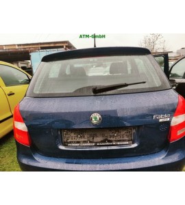 Heckklappe Skoda Fabia 2 II Farbcode 4711 LF5A Farbe Blau Pacific Blue