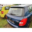 Heckklappe Skoda Fabia 2 II Farbcode 4711 LF5A Farbe Blau Pacific Blue
