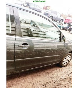 Tür vorne rechts VW Polo 9N3 III 3 türig Farbcode LC7V Blau Anthrazit Pearl