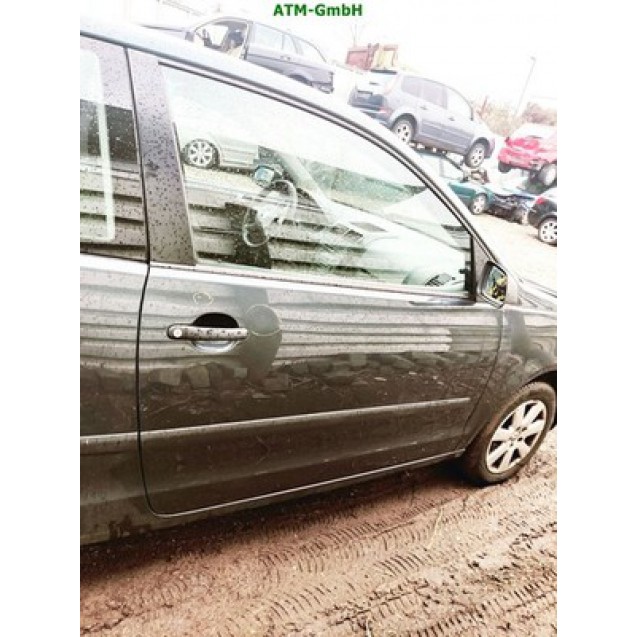 Tür vorne rechts VW Polo 9N3 III 3 türig Farbcode LC7V Blau Anthrazit Pearl