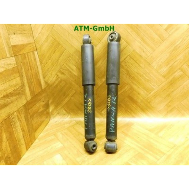 Federbein Pralldämpfer Stoßdämpfer hinten x 2 Stück Fiat Panda